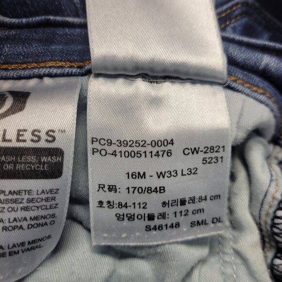 Levi's Size 16 Medium Wash Denim Blue Classic Bootcut Summer Casual Jeans - Picture 7 of 14